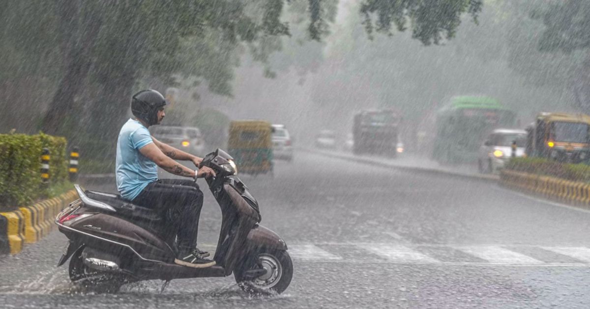 heavy monsoon rain