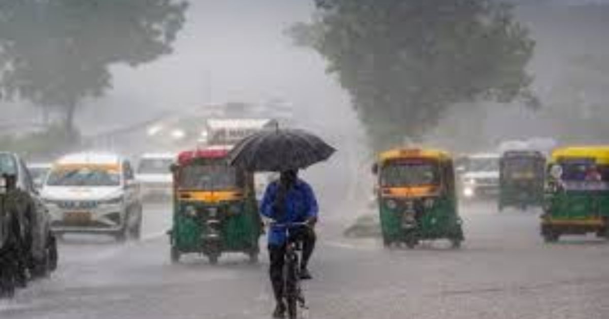 heavy monsoon rain in north india