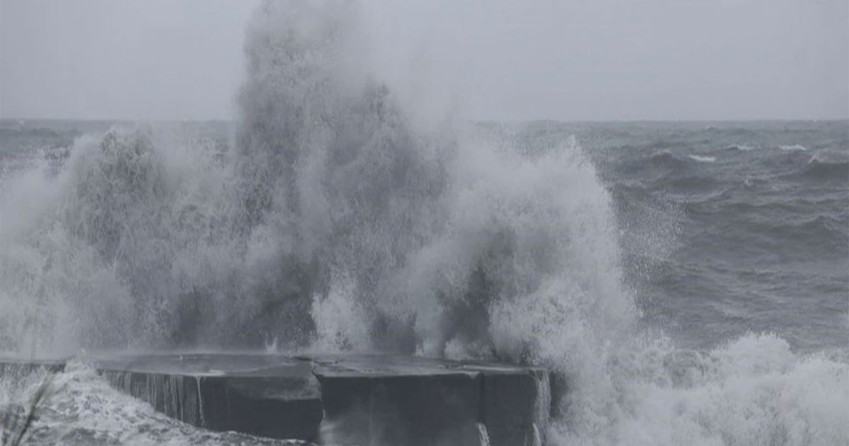 storm in taiwan