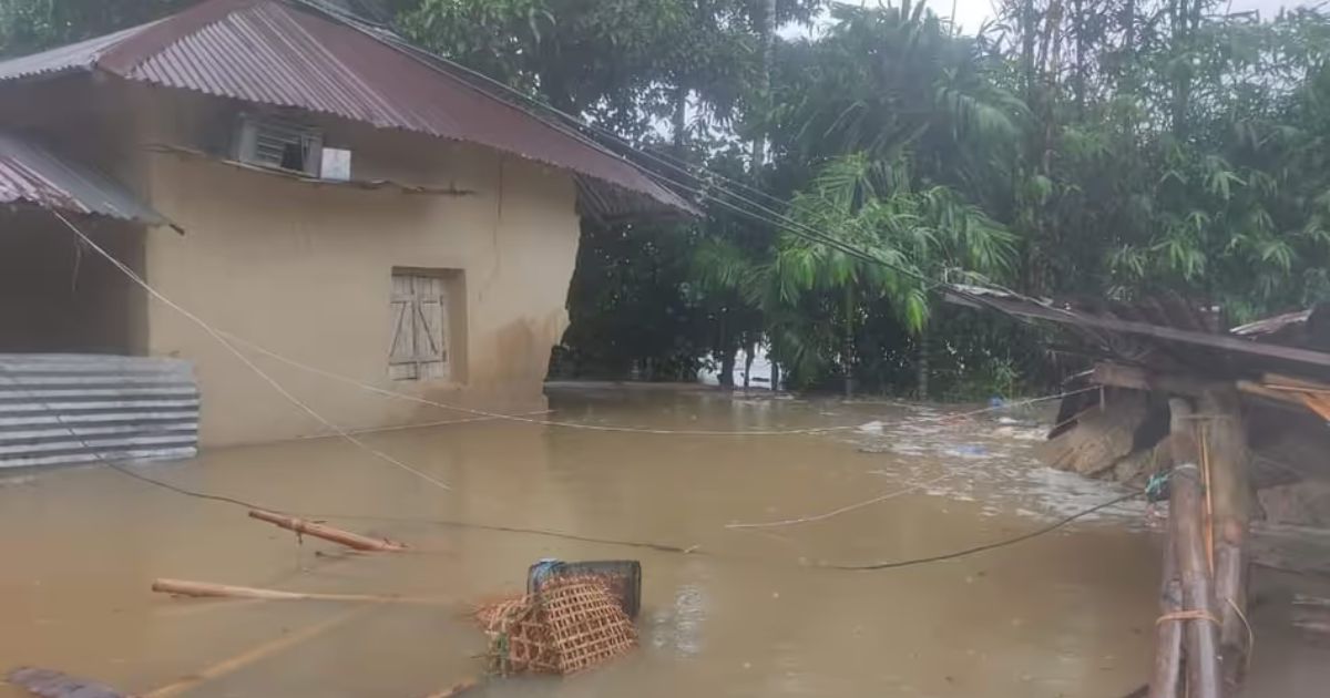 heavy rain in tripura