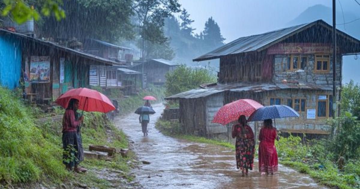 heavy rain alert in up & uttarakrakhand