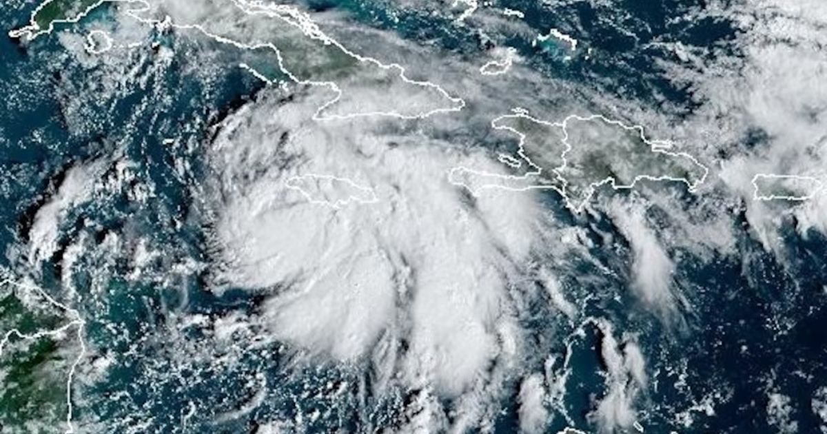 Tropical storm Rafael