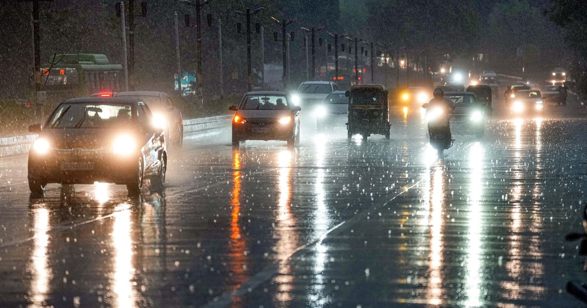 Delhi rain